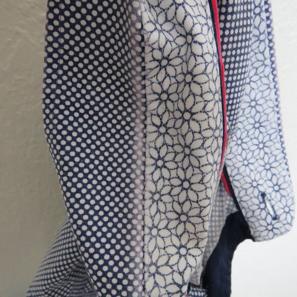 Guide London* Men's Short Sleeve Button Down Curved Hem Polka Dot Shirt~ Size XL - Picture 11 of 11